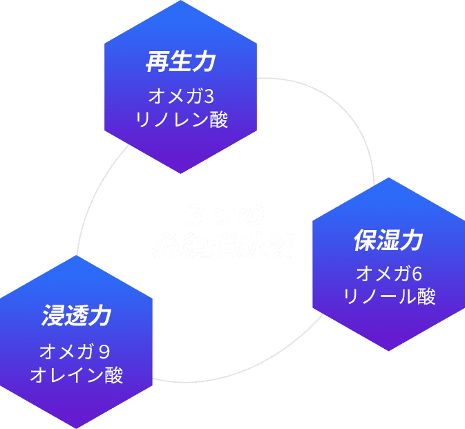 3つの必須脂肪酸